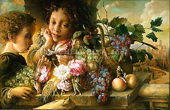 Elena Flerova Limited Edition Giclee on Canvas:"Enchanted"