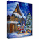 Elena Penkova Signed Disney Ltd Ed Gallery Wrap Canvas:"Winter Wishes at The Cottage"