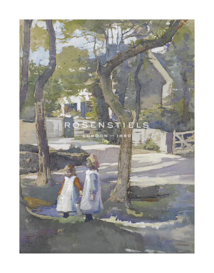 Elizabeth Adela Forbes Hand Numbered Limited Edition Print on Paper :"Fetching Water"
