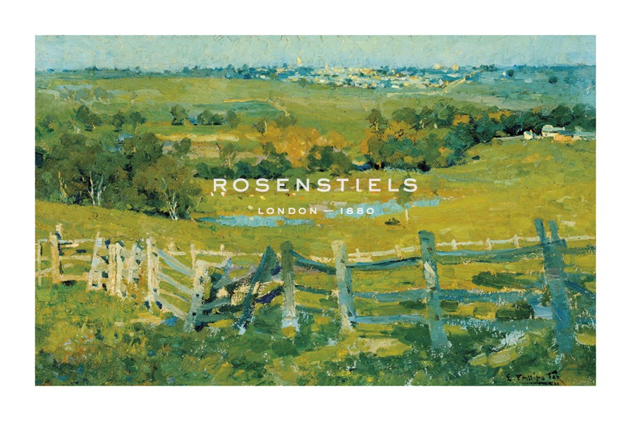 Emanuel Phillips Fox Hand Numbered Limited Edition Print on Paper :"Heidelberg"