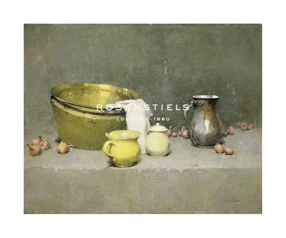 Emil Carlsen Hand Numbered Limited Edition Print on Paper :"Still Life"