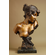 Emmanuele Villanis Handcrafted Solid Bronze Sculpture:"Sapho"