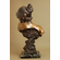 Emmanuele Villanis Handcrafted Solid Bronze Sculpture:"Sapho"