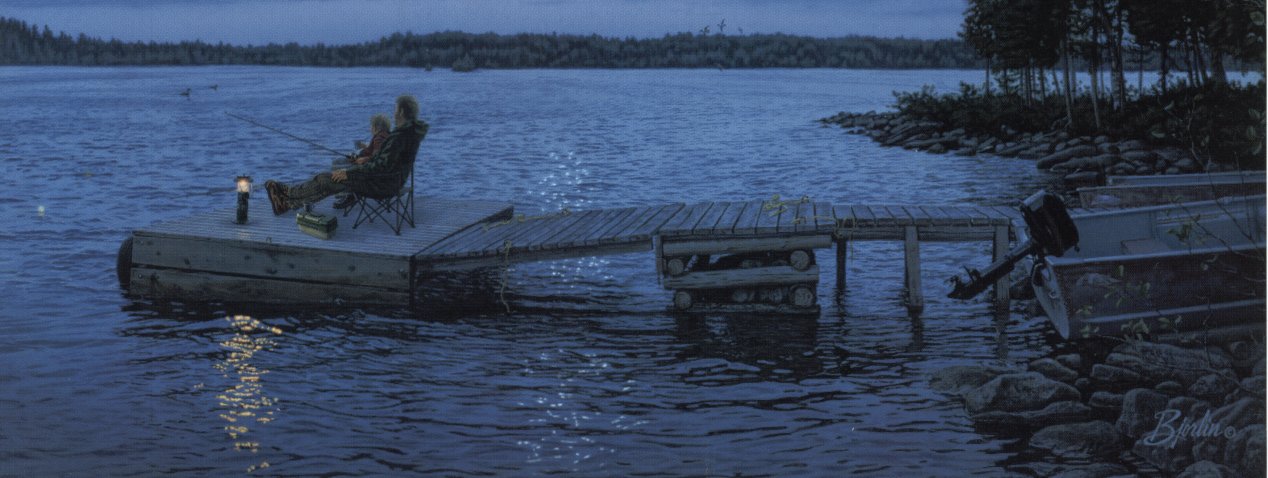 Eric Bjorlin Handsigned & Numbered Limited Edition Print:"Quality Time"