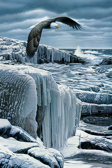 Eric Bjorlin Open Edition Print:"Late Departure"