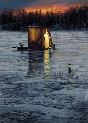 Eric Bjorlin Open Edition Print:"Sunset Strike "
