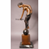 Ernst Wenck Handcrafted Solid Bronze Sculpture:"Pax, Goddess of Peace"