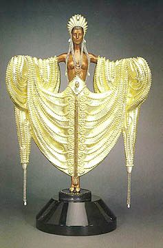 Ert&eacute; Limited Edition Bronze Sculpture:"Radiance"