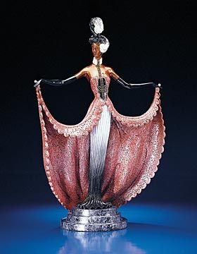 Erte Limited Edition Bronze:"Cabaret"