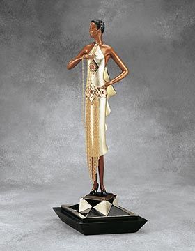 Erte Limited Edition Bronze:"Café Society" Erte Limited Edition Bronze:"Café Society"