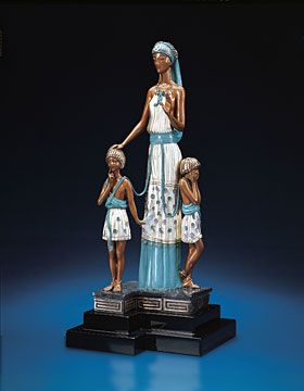 Erte Limited Edition Bronze:"Motherhood"