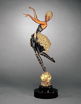 Erte Limited Edition Bronze:"Rose Dancer"