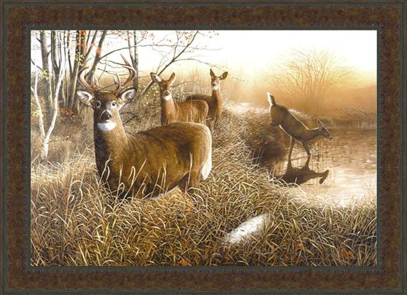 Ervin Molnar Unsigned Open Edition Canvas:"Welcome Gathering"