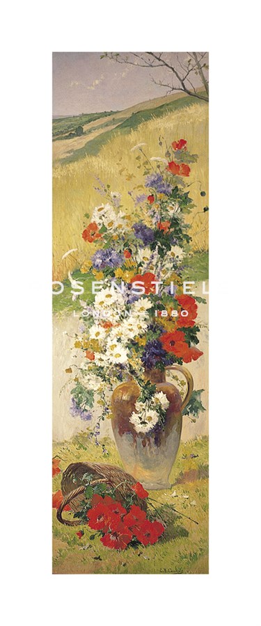 Eugene Cauchois Hand Numbered Limited Edition Print on Paper :"Summer"