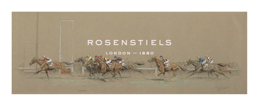 Eugene Pechaubes Hand Numbered Limited Edition Print on Paper :"Longchamp"