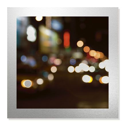 Eva Mueller Limited Edition Ready to Hang Giclee on Brushed Aluminum: "Espresso Nights I"