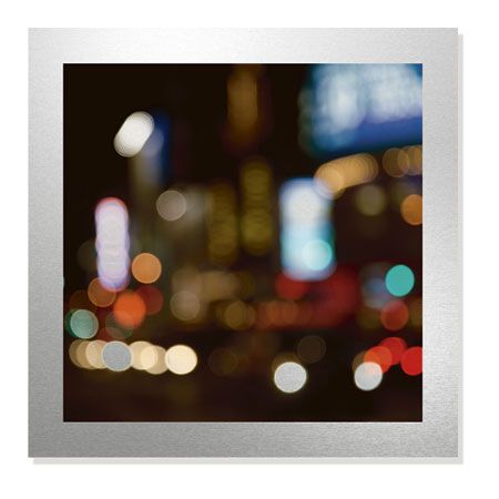 Eva Mueller Limited Edition Ready to Hang Giclee on Brushed Aluminum: "Espresso Nights III"