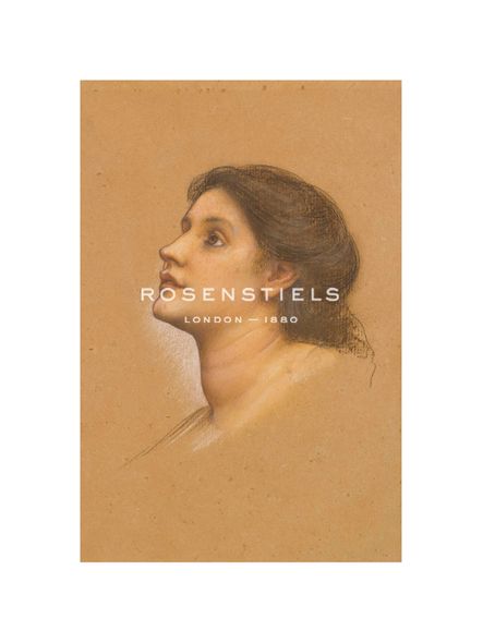 Evelyn De Morgan Hand Numbered Limited Edition Print on Paper :"Head of a Young Girl"