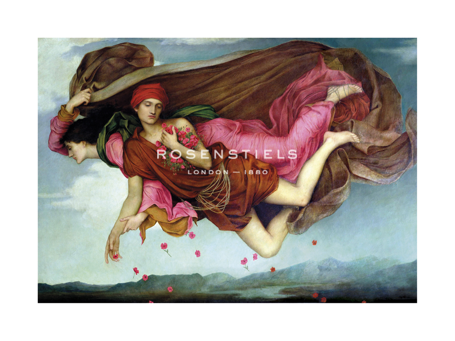 Evelyn De Morgan Hand Numbered Limited Edition Print on Paper :"Night and Sleep"