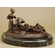 F. Chopin Handcrafted Solid Bronze Sculpture:"Russian Camp"