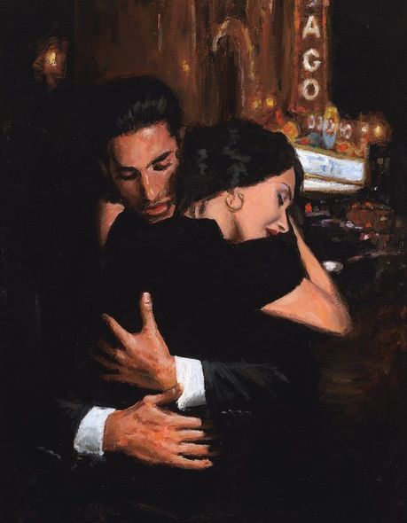 Fabian Perez Artist Signed Limited Edition Archival Canvas: "Chicago" 