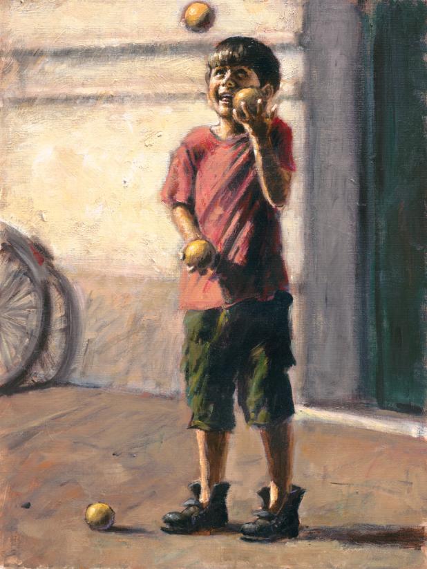 Fabian Perez Handsigned and Numbered Limited Edition Embellished Giclee on Canvas:"Alegria II"
