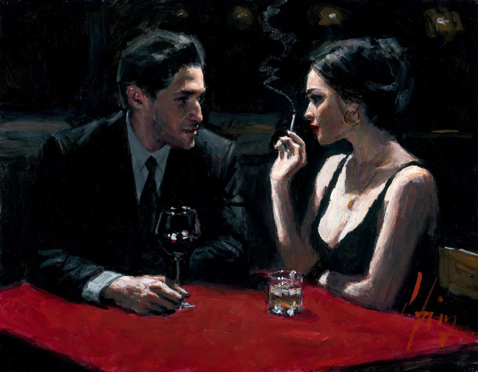 Fabian Perez Handsigned And Numbered Limited Edition Embellished Giclee fabian-perez-handsigned-and-numbered-limited-edition-embellished-giclee