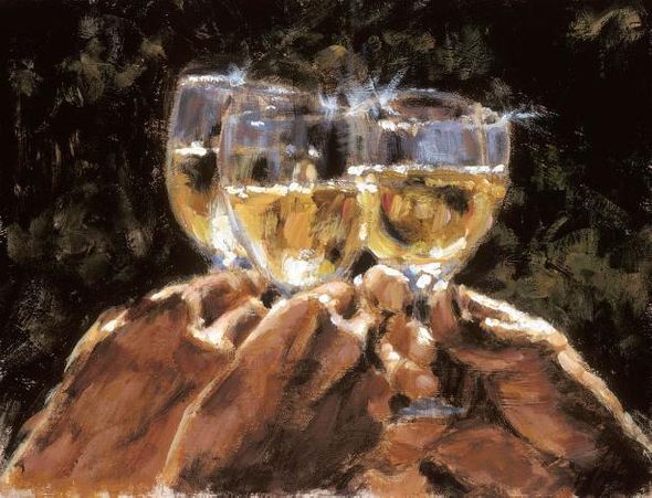 Fabian Perez Handsigned and Numbered Limited Edition Embellished Giclee on Canvas:"Study for a Better Life"