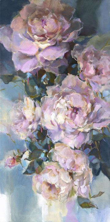 Anna Razumovskaya Hand Signed and Numbered Limited Edition Embellished Canvas Giclee:"Complete ll"