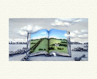 Fanny Brennan Limited Edition Hand-Crafted Lithograph: " Chateau "
