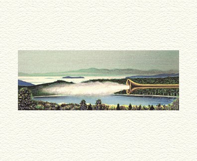 Fanny Brennan Limited Edition Hand-Crafted Lithograph: " Clarion "