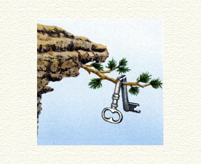 Fanny Brennan Limited Edition Hand-Crafted Lithograph: " Close Call "