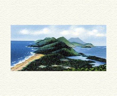Fanny Brennan Limited Edition Hand-Crafted Lithograph: " High Tide / Low Tide "