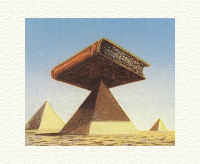 Fanny Brennan Limited Edition Hand-Crafted Lithograph: " Pyramid "