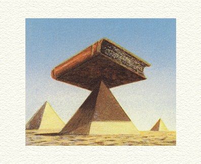 Fanny Brennan Limited Edition Hand-Crafted Lithograph: " Pyramid "