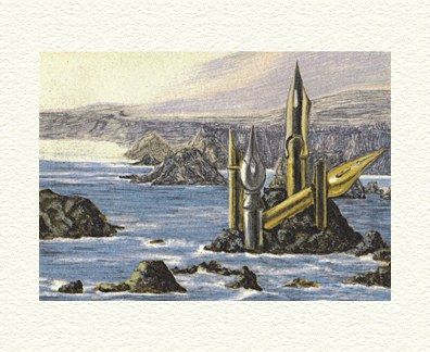 Fanny Brennan Limited Edition Hand-Crafted Lithograph: " Sentries "
