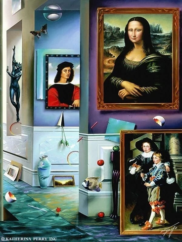 Ferjo Artist Signed Limited Edition Canvas Giclee: "THE BEGINNING RIGHT" Ferjo Artist Signed Limited Edition Canvas Giclee: "THE BEGINNING RIGHT"