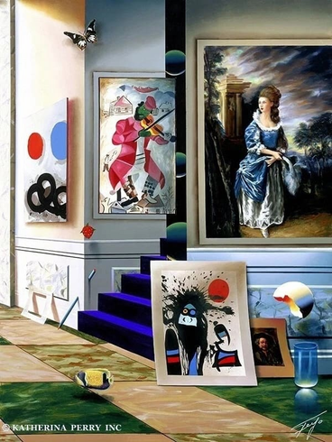 Ferjo  Artist Signed Limited Edition Canvas Giclee: "THE NEW GENERATION RIGHT"