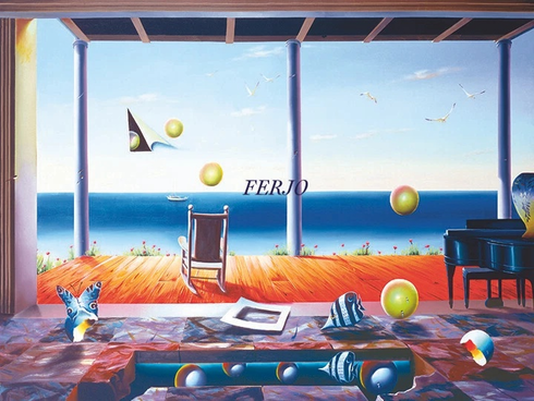 Ferjo  Artist Signed Limited Edition Canvas Giclee: "THE ROCKER 24"