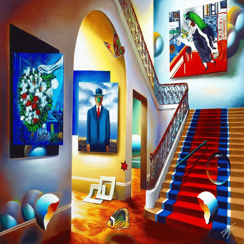Ferjo Hand Signed Giclée Print: "COLLECTOR'S FANTASY" Ferjo Hand Signed Giclée Print: "COLLECTOR'S FANTASY"