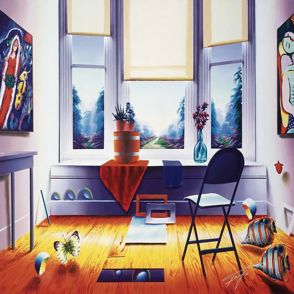 Ferjo Hand Signed Giclée Print: "WINDOWSILL MAGIC"