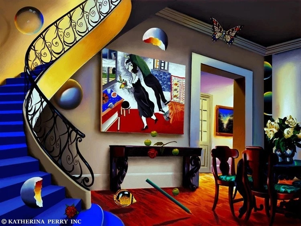 Ferjo Hand Signed Limited Edition Canvas Giclee: "DESIRE"