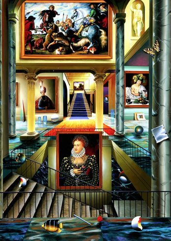 Ferjo Hand Signed Limited Edition Canvas Giclee: "THE BEGINNING" Ferjo Hand Signed Limited Edition Canvas Giclee: "THE BEGINNING"