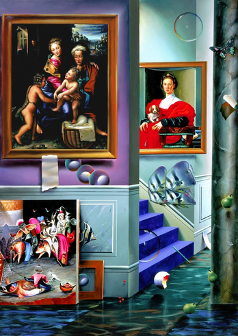Ferjo Hand Signed Limited Edition Canvas Giclee: "THE BEGINNING" Ferjo Hand Signed Limited Edition Canvas Giclee: "THE BEGINNING"