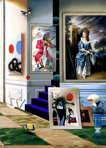 Ferjo Hand Signed Limited Edition Canvas Giclee: "THE NEW GENERATION"