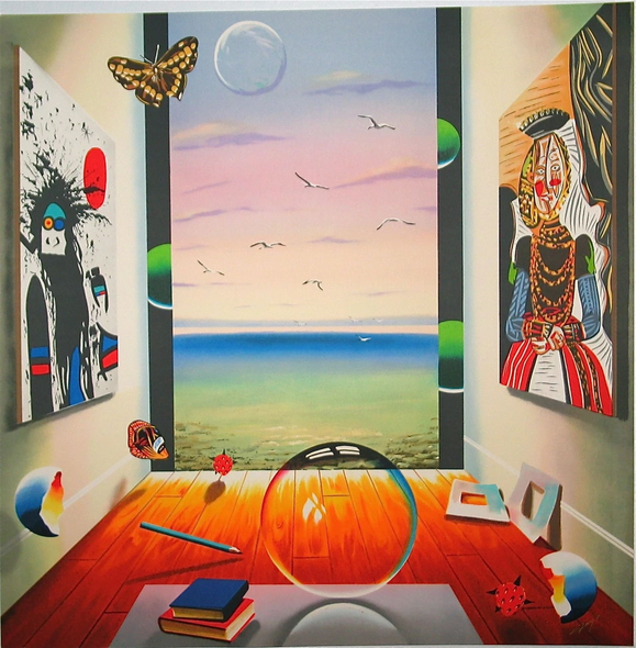 Ferjo Hand Signed Limited Edition Original  Lithograph: "DISCOVERY"