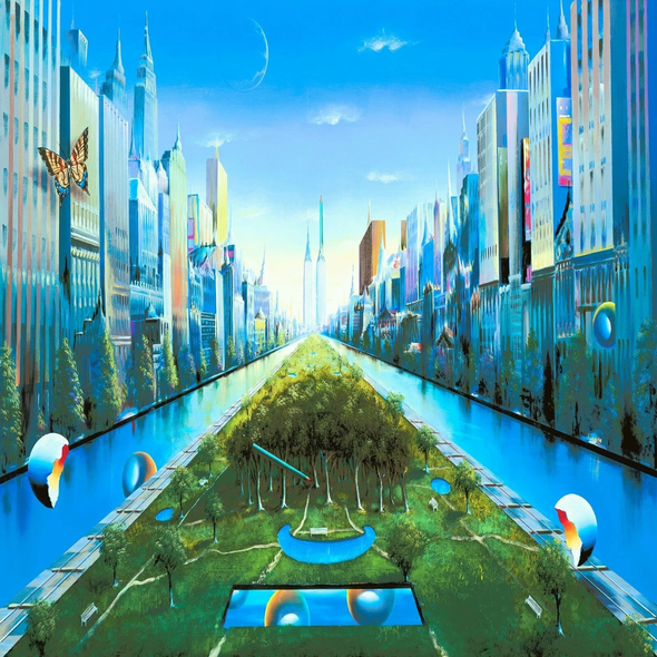 Ferjo  Signed Gicl�e Print: "JOURNEY TO FUTURE"