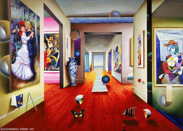 Ferjo Signed Giclée Print: "THE DANCE"