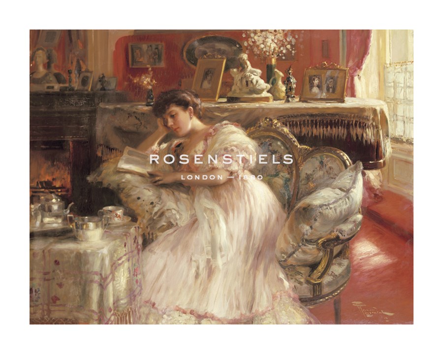 Fernand Toussaint Hand Numbered Limited Edition Print on Paper :"Quiet Afternoon"