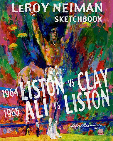 Fine Art Book:"The LeRoy Neiman Sketchbook: 1964 Liston vs Clay"